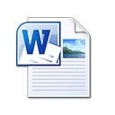 Nový Dokument aplikace Microsoft Office Word